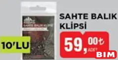 NORTH PACİFİC SAHTE BALIK KLİPSİ 10'LU NORTH PACİFİC SAHTE BALIK KLİPSİ 10'LU
